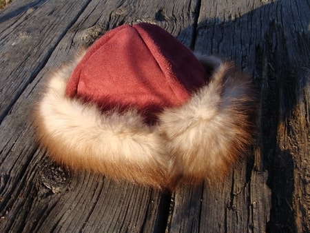Basic Viking Hat - Re-enactor - Viking Caps with Fur - wulflund.com